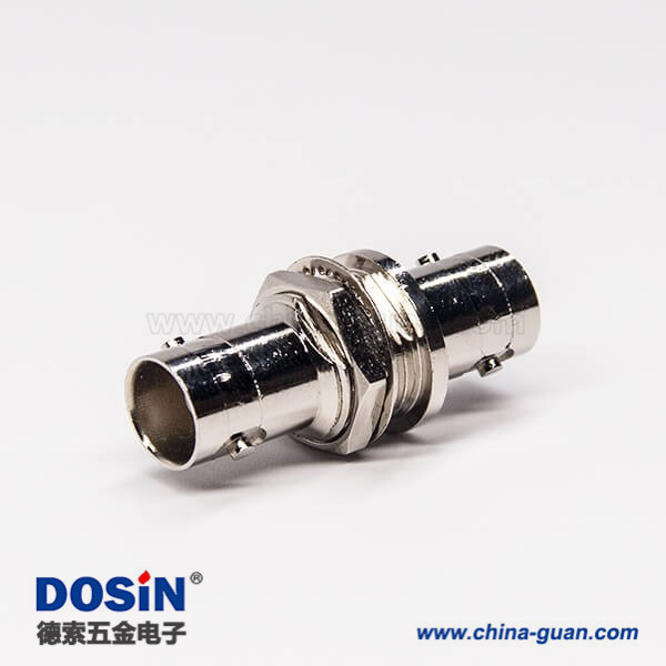 BNC母转母转接头直式180度母转母 BNC母转母转接头直式180度母转母